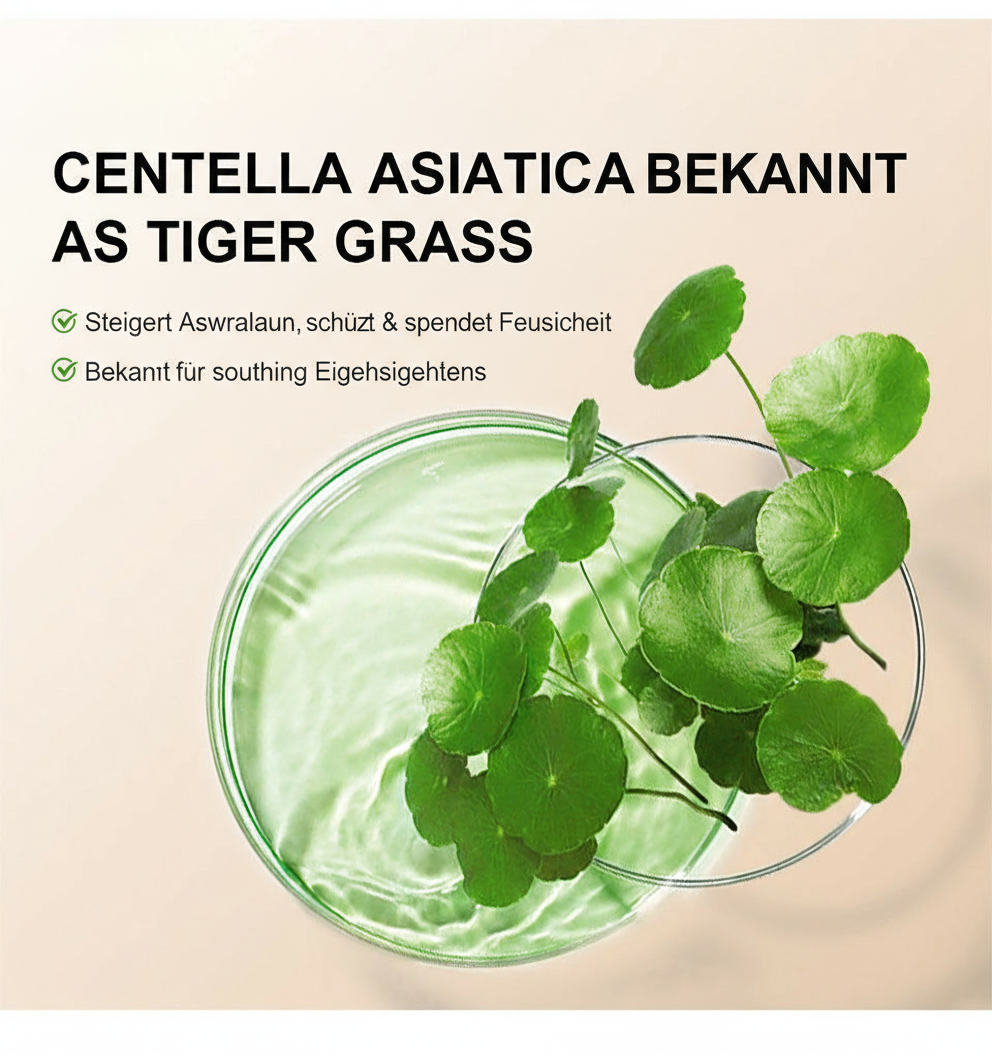 Centella Asiatica Tigergras auf Deutsch