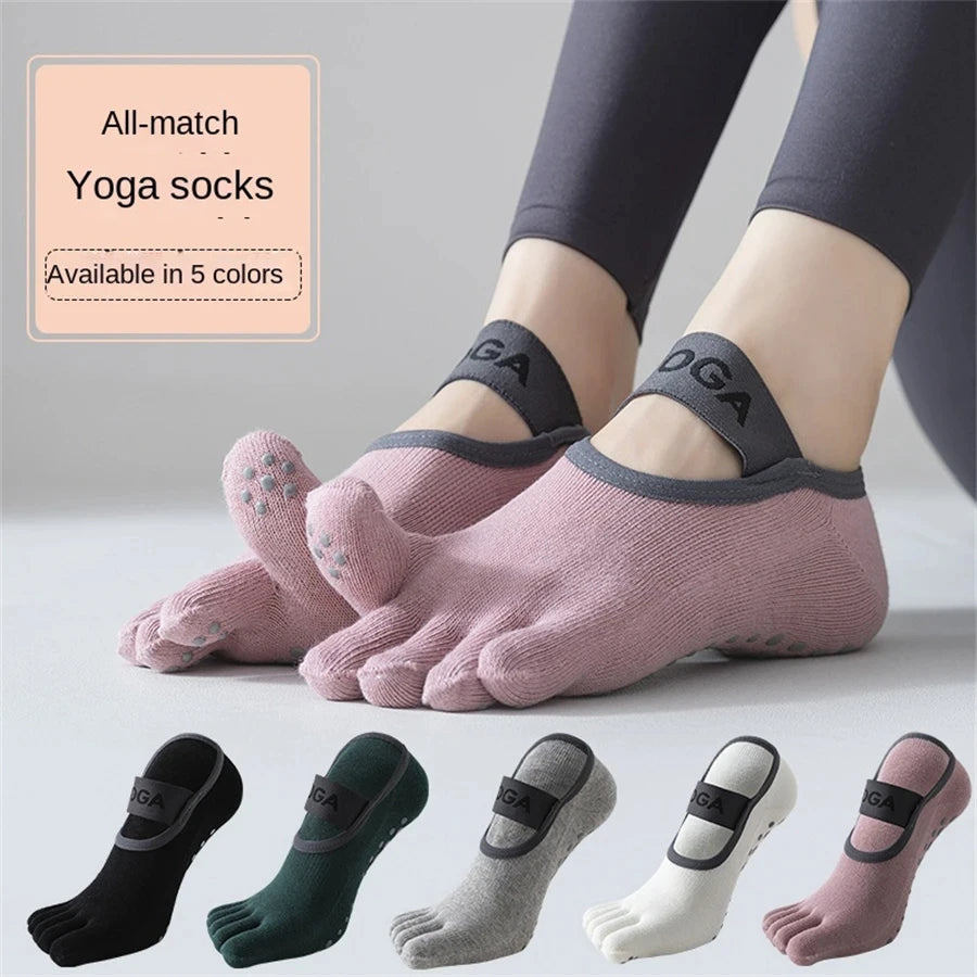 Five-Toe Anti-Slip Yoga Socks™