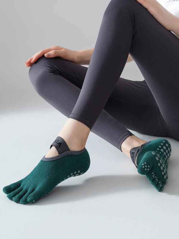 Five-Toe Anti-Slip Yoga Socks™