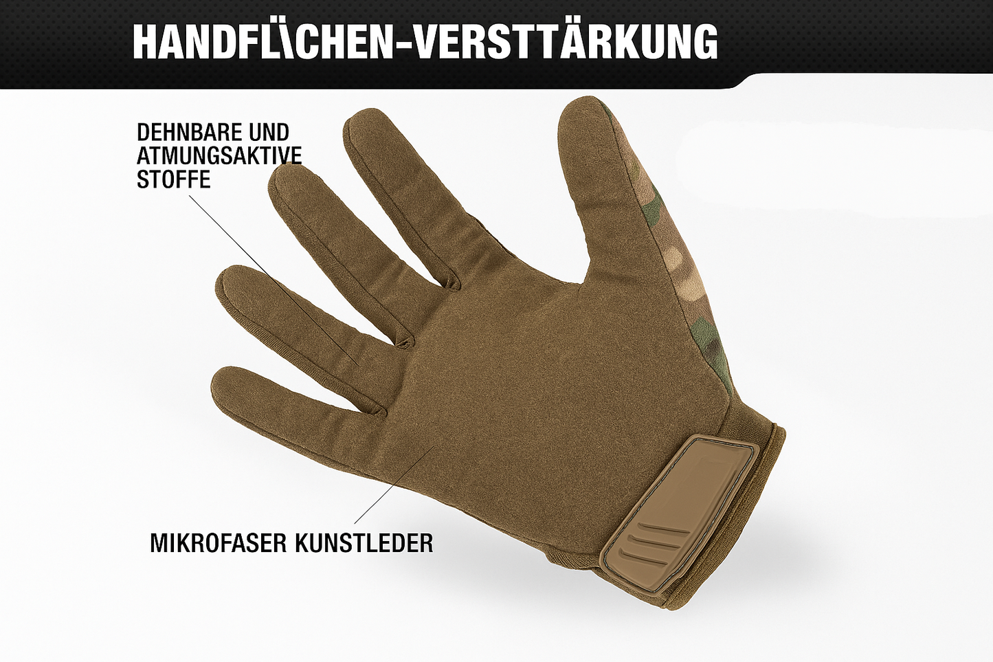 Deutsche Version der Handschuh-Features