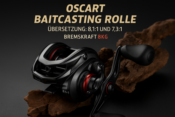 Deutsche Version der OSCART Baitcasting Rolle