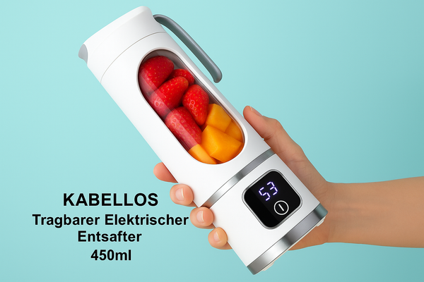 Deutsche Version des kabellosen Entsafters